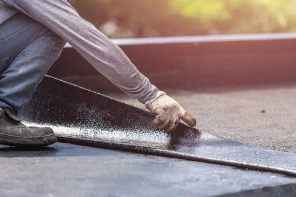 Professional Exterior Waterproofing technician working in Oceanport, NJ